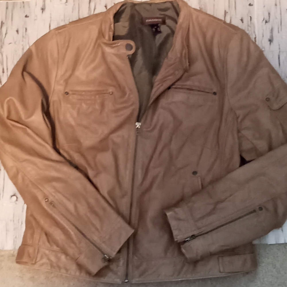 Ladies leather jacket